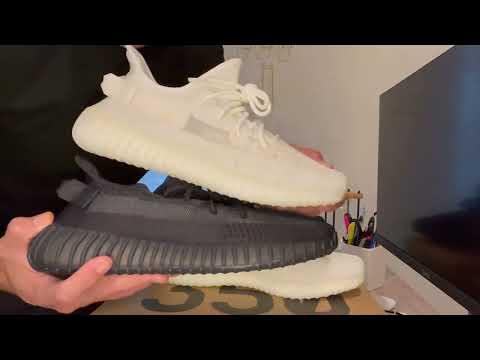 Adidas Confirmed App W, Yeezy 350 v2 Onyx and Bone