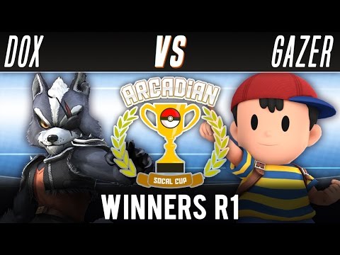 SoCal Arcadian #4: Top 48//Winners R1 ft. Gazer (Ness) VS Dox (Wolf)
