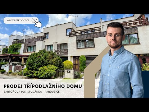 VIDEOPROHLÍDKA - Prodej třípodlažního rodinného domu v oblibené lokalitě - Pardubice - Petr Tichý