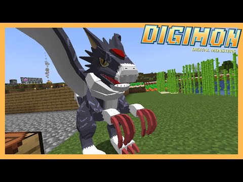 ALL THE BEST DIGIMON SPAWN HERE?! Minecraft Digimobs Mod Episode 4