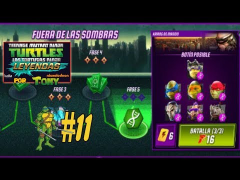 Tortugas Ninja Leyendas "Evento: Fuera de las Sombras (Fase 1 a Fase 5)" por Tony