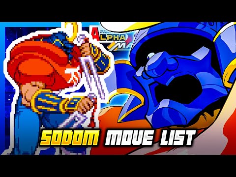SODOM COMMAND LIST - Street Fighter Alpha 3 MAX / Street Fighter Zero 3 Double Upper (SFA3)