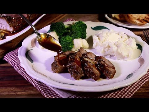 How to Make Pork Tenderloin with Garlic Citrus Soy Glaze