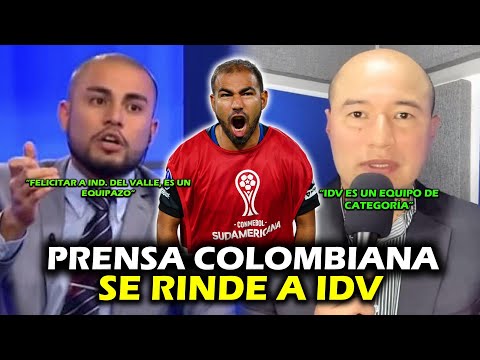 COLOMBIAN PRESS SURRENDERS TO INDEPENDIENTE DEL VALLE 🔥 | ONCE CALDAS 0-2 IDV | XDOTES