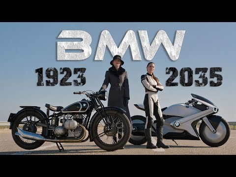 Thumbnail for Evolution of Bmw Motorcycle 1923-2035 | Classic Motorcycle vs Electric Motorcycle by Motorcycle, BMW, Car, W Motors