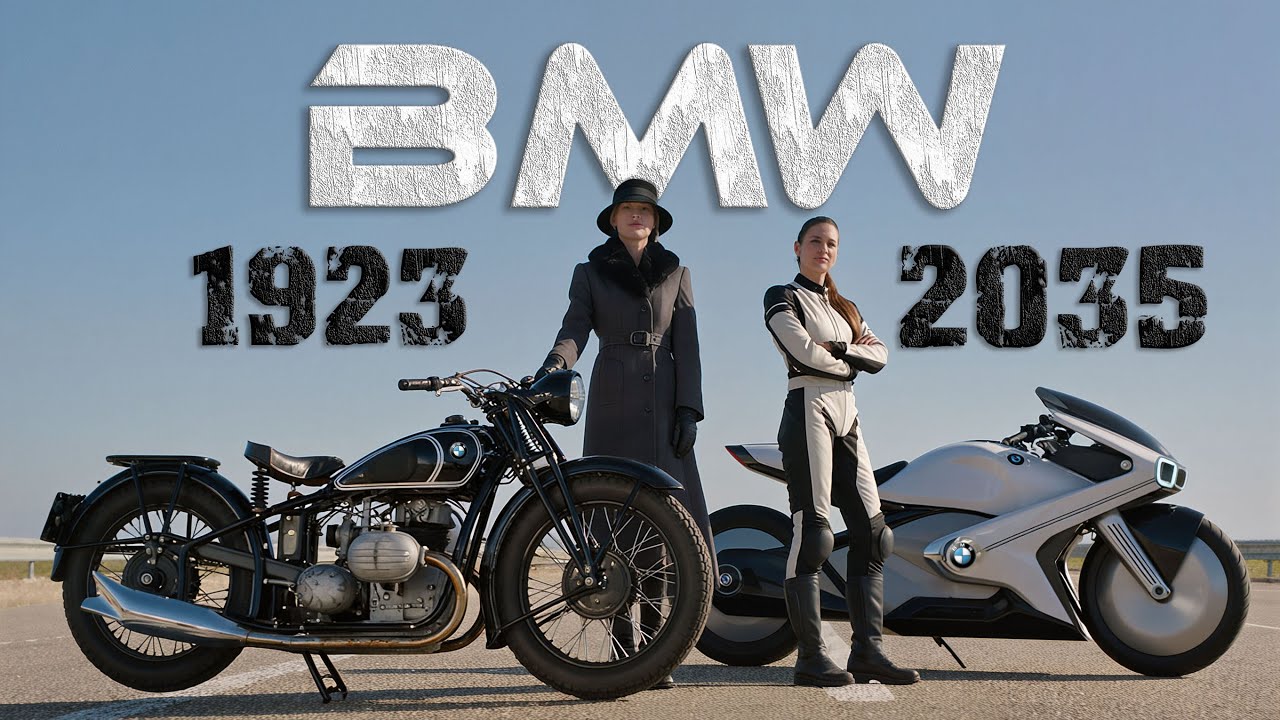 Evolution of Bmw Motorcycle 1923-2035 | Classic Motorcycle vs Electric Motorcycle