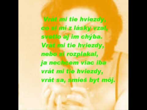 beata dubasova-vrat mi tie hviezdy