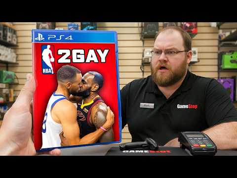 Selling Obviously Fake Games To GameStop