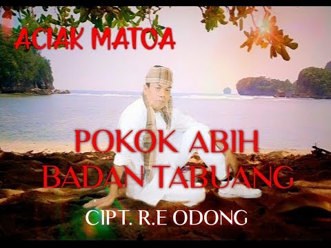 ACIAK MATOA - POKOK ABIH BADAN TABUANG Cipt. R.E Odong [ video musik official ]