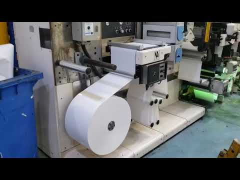 Used Nilpeter FA-3300 Flexo label printing machine.