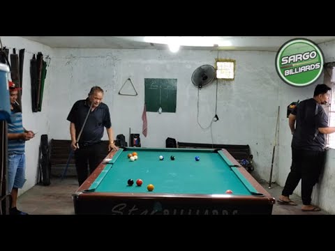 EFREN BATA REYES VS DARREL "THE BULLDOZER" TEJERO BATANGAS CITY  RACE 20 - 22 BET: 110K