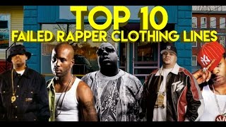 TOP 10: FAILED Rapper Clothing Lines (DMX, Fat Joe, Jim Jones, Outkast, More) | JordanTowerNetwork