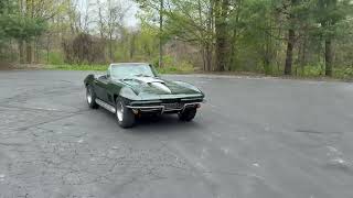 1967 Corvette Convertible 427/390 Start Up and Drive Away