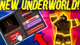 Dungeon Quest The Underworld Level 100 Hype Roblox - dungeon quest roblox underworld