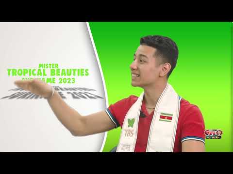 Zeg Het Maar Aflevering 190 - Irvaan Gajadar ( Mister Tropical Beauties Suriname 2023 )