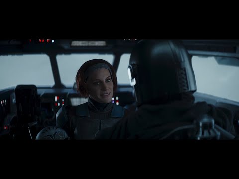 Bo-Katan & Mando retrieve Gozanti cruiser / Where is Ahsoka Tano? - The Mandalorian Season Two
