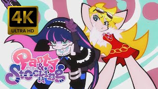 Panty & Stocking with Garterbelt Opening |Creditless| [4K 60FPS Remastered]