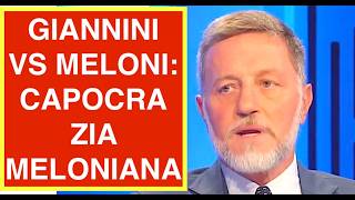 GIANNINI VS MELONI: CAPOCRAZIA MELONIANA