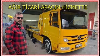 Yeni Aracım ATEGO/ Aksoy hidrolik / Erdoğan kaporta/ Ağır ticari 10 te