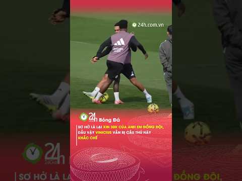 Thánh XÂU KIM của Real Madrid là đây#24hbongda #vinicius #realmadrid