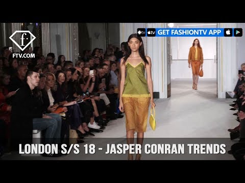 Jasper Conran Spring Ready-To-Wear 2018 Colorful Rainbow-Esque Collection | FashionTV | FTV