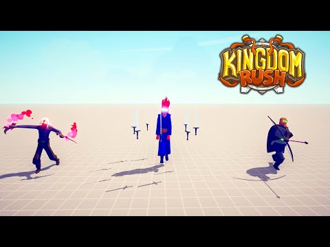 KINGDOM RUSH MOD SHOWCASE - Totally Accurate Battle Simulator TABS