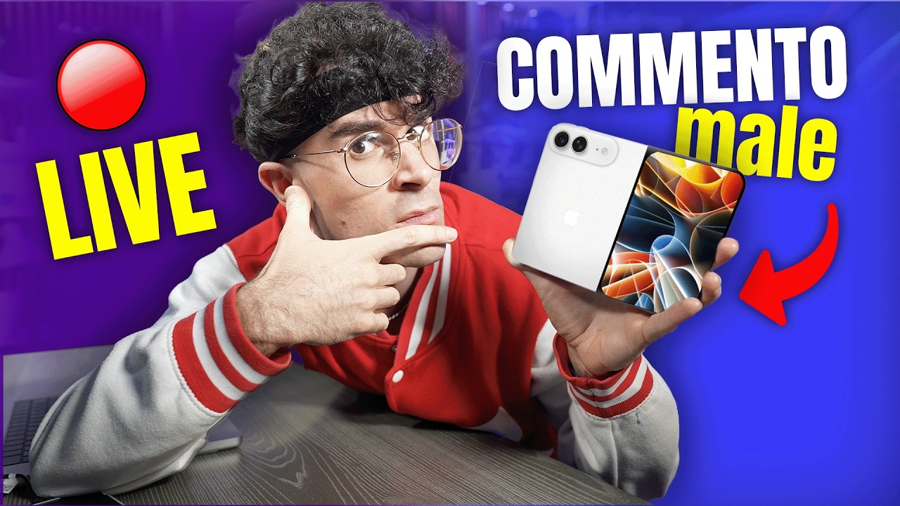 COMMENTIAMO (male) L'EVENTO APPLE DEI NUOVI IPHONE 18 PRO E IPHONE DUO? 🤯