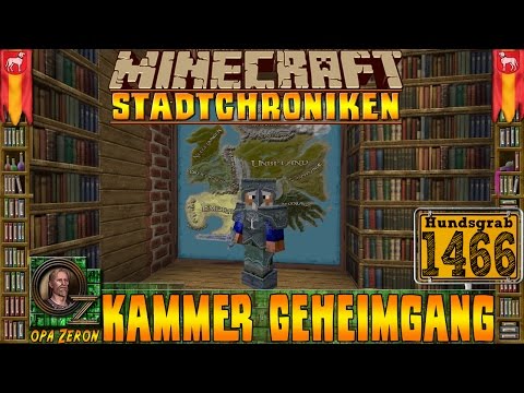 Minecraft #1466 -Stadtchroniken- Kammer Geheimgang [HD+Deutsch]