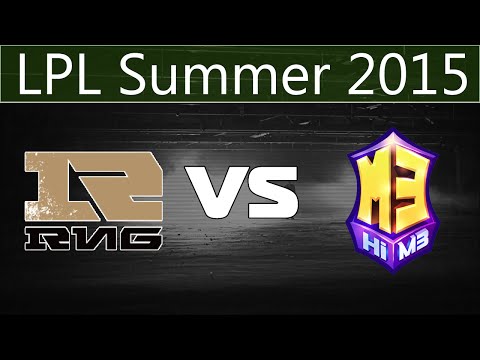 RNG vs M3 Game 1 | Royal Never Give Up vs Master3 (23.05.2015) [LPL Summer 2015]