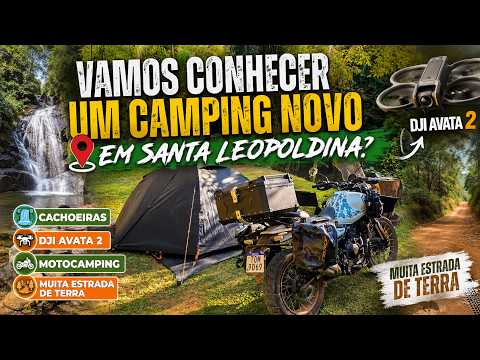 🏕️ Encontramos um Camping Escondido em Santa Leopoldina... Vale a Pena?