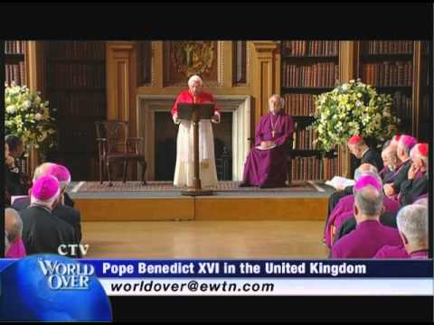 World Over - UK Coverage - Raymond Arroyo with Joseph Pearce + Fr. Sirico - 09-19-2010
