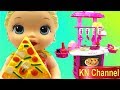 KN Channel Đồ Chơi Nhà Bếp BÚP BÊ BABY ALIVE ĐI SIÊU THỊ & NẤU ĂN
