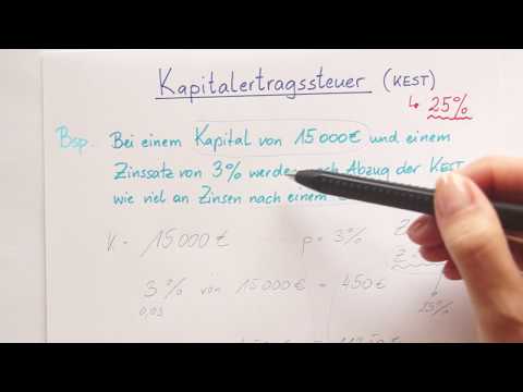 Kapitalertragssteuer