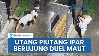 Rekaman CCTV Duel Maut yang Tewaskan Seorang Pemuda di Mataram, Dipicu Utang Piutang