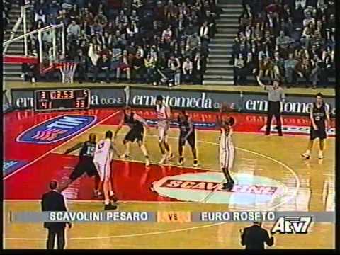 Scavolini Pesaro - Euro Roseto 98-99 [serie A 2003/2004]