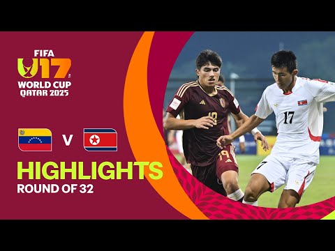 Venezuela vs Korea DPR Highlights | FIFA U-17 World Cup Qatar 2025