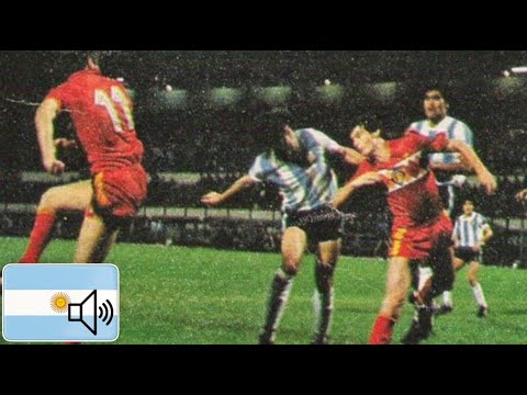 Belgium vs. Argentina | Friendly | 5-9-1984 [ARGENTINE BROADCAST]
