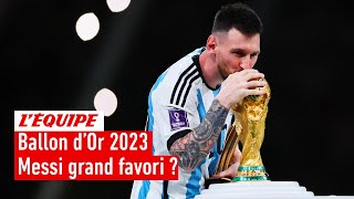 Lionel Messi grand favori pour le Ballon d'Or 2023 ?