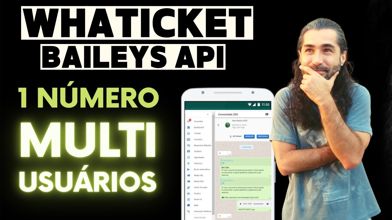 BAILEYS e Whaticket, a combinação perfeita para criar o client usando a melhor API
