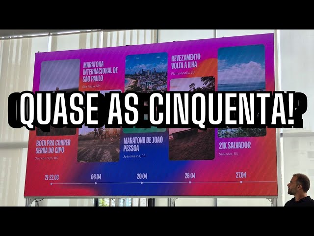 20 dos 50 eventos que a Olympikus vai apoiar em 2025
