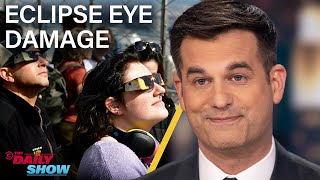 Solar Eclipse Eye Pain Reports Surge & Biden Unveils Student Debt Relief Plan | The Daily Show