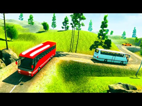 Offroad BUS Hill Driving Sim Mountain Bus Racing 🚎