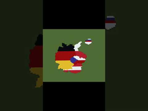 Pre WW2 Third Reich Nothing ever last forever Minecraft #shorts #countries #history #germany