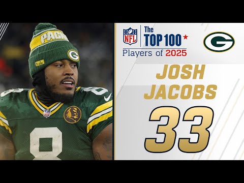 33: Josh Jacobs (RB, Packers) | Top 100 Players of 2025