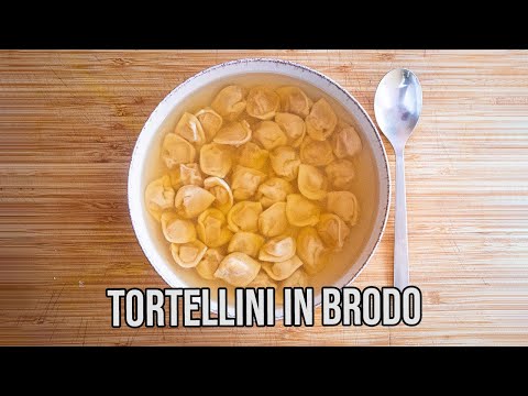 Tortellini in brodo, el mejor plato para un día frío