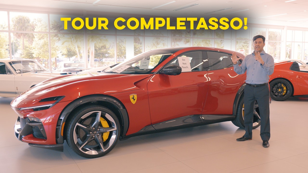 Como é a MAIOR loja da FERRARI dos EUA