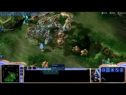 Starcraft 2 Beta - Protoss on Lost Temple 4/4