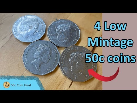 Finding low mintage 50c definitives