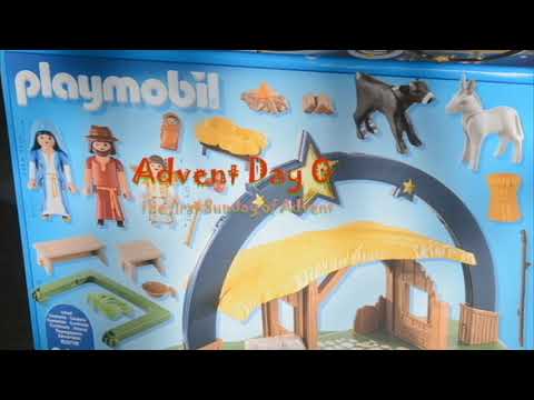 Playmobil Nativity & Santa  Advent Calendar ( First Sunday of Advent, Day 0)