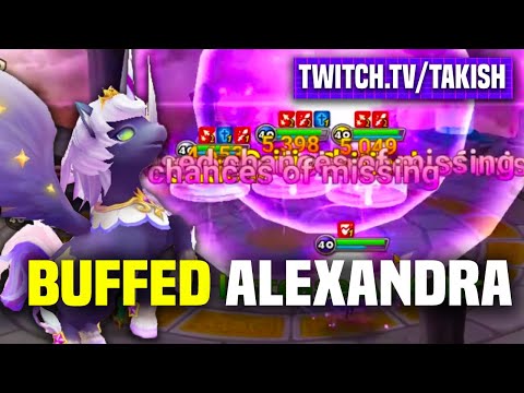 BUFFED Alexandra! Dark Unicorn RTA G1 Climb! - Takish Twitch Stream